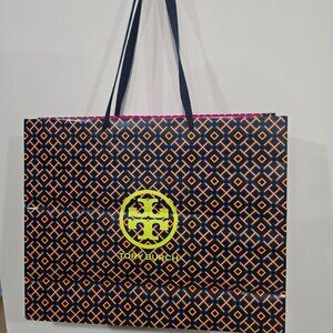 Tory Burch Gift Tote PAPER Bag LARGE 20" x 16" x 6" with 14" handles